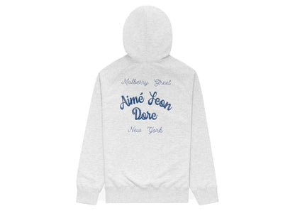 Aime Leon Dore Chain Stitch Hoodie Grey