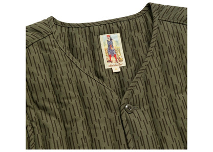 Aime Leon Dore Channel Quilted Vest Rain Camo