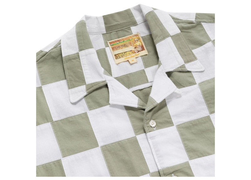 Aime Leon Dore Checkered Leisure Shirt Green
