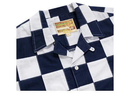 Aime Leon Dore Checkered Leisure Shirt Navy