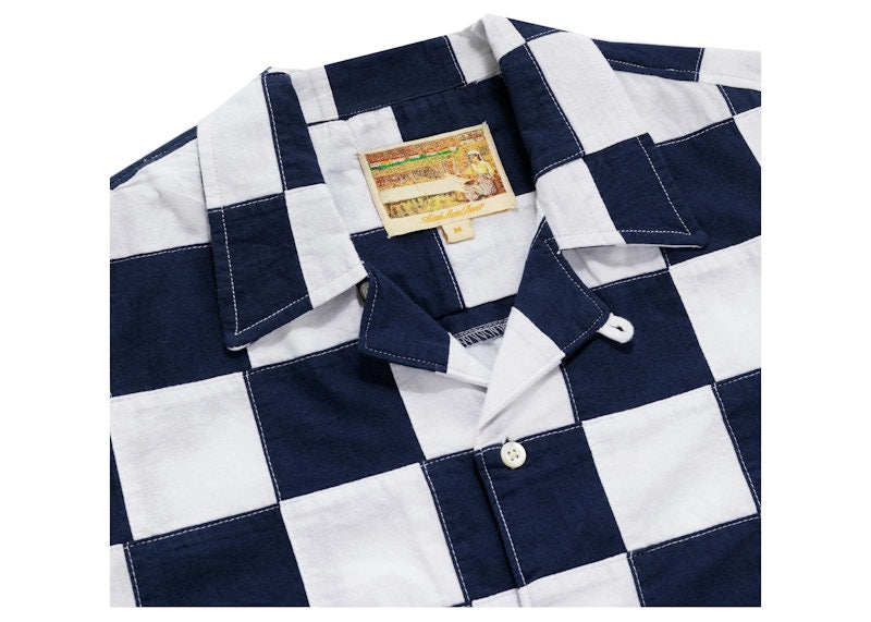 Aime Leon Dore Checkered Leisure Shirt Navy