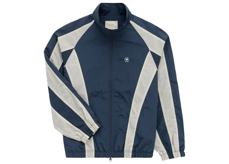 Aime Leon Dore Crest Track Jacket Navy/Cream