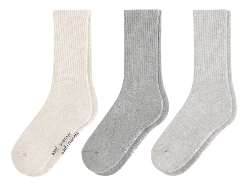 Aime Leon Dore Crew Sock (3 Pack) Multicolor