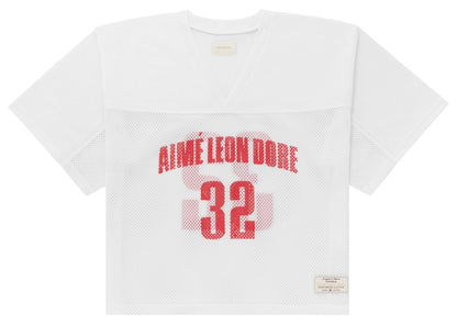 Aime Leon Dore Cropped Practice Jersey White/Red