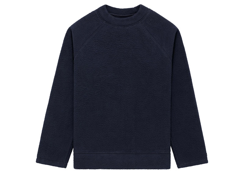 Aime Leon Dore Deep Pile Crewneck Sweatshirt Navy