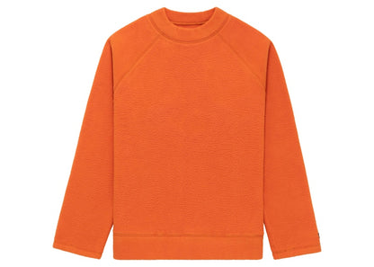 Aime Leon Dore Deep Pile Crewneck Sweatshirt Orange