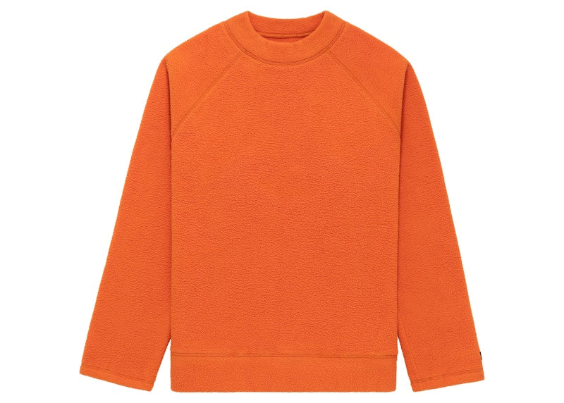 Aime Leon Dore Deep Pile Crewneck Sweatshirt Orange