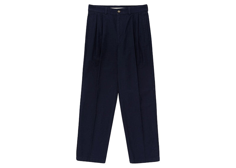 Aime Leon Dore Double Pleated Pant Navy