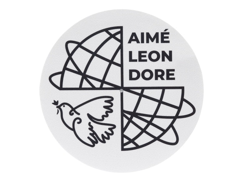 Aime Leon Dore Dove Logo Slip Mats Cream