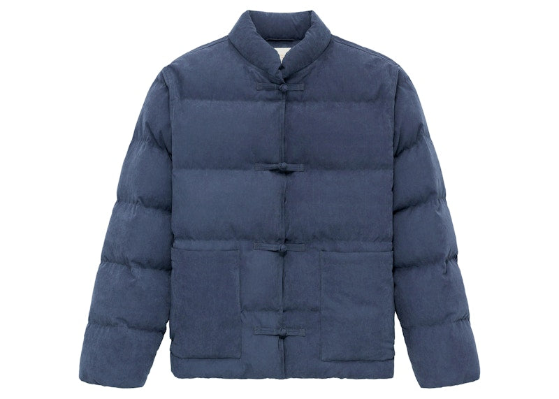 Aime Leon Dore Down Cardigan Navy