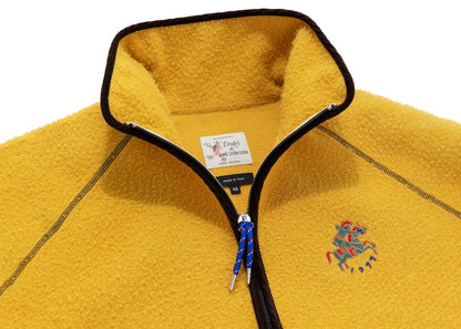 Aime Leon Dore Drake's Casentino Wool Half Zip Yellow