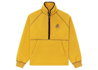 Aime Leon Dore Drake's Casentino Wool Half Zip Yellow