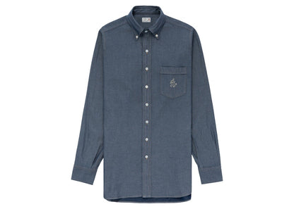 Aime Leon Dore Drake's Denim Oxford Shirt Denim