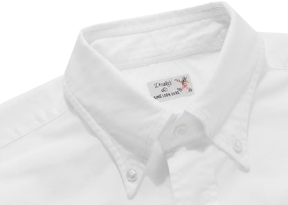 Aime Leon Dore Drake's Denim Oxford Shirt White