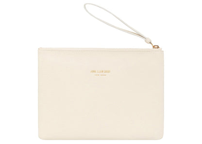 Aime Leon Dore Drake's Leather Pouch Pouch Cream