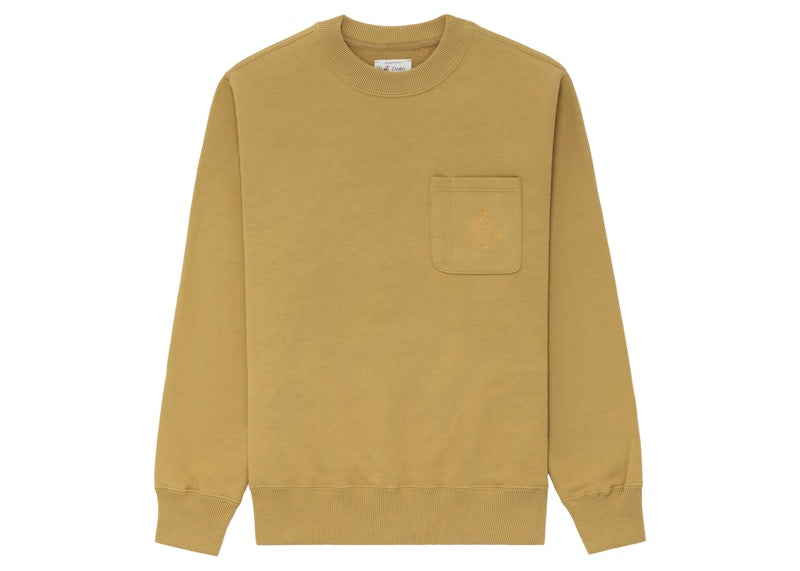 Aime Leon Dore Drake's Utility Pocket Sweatshirt Tan