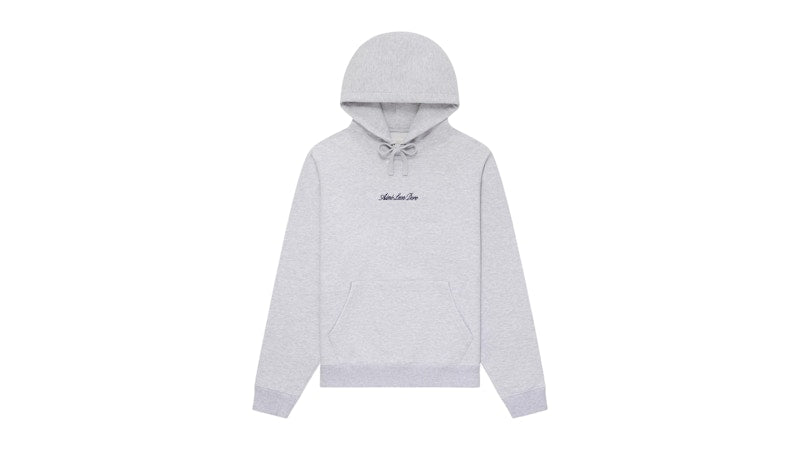 Aime Leon Dore Embroidered Logo Hoodie Grey