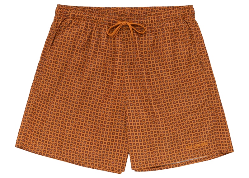 Aime Leon Dore Foulard Swim Short Orange