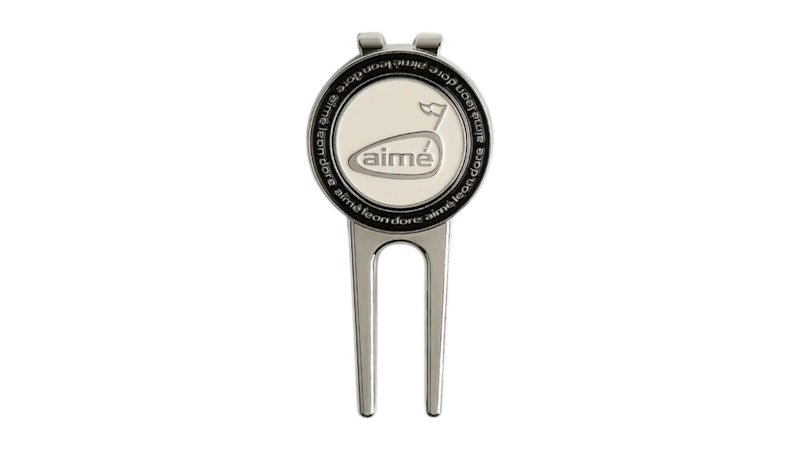 Aime Leon Dore Golf Divot Tool Silver