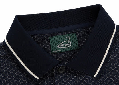 Aime Leon Dore Golf Polo Navy