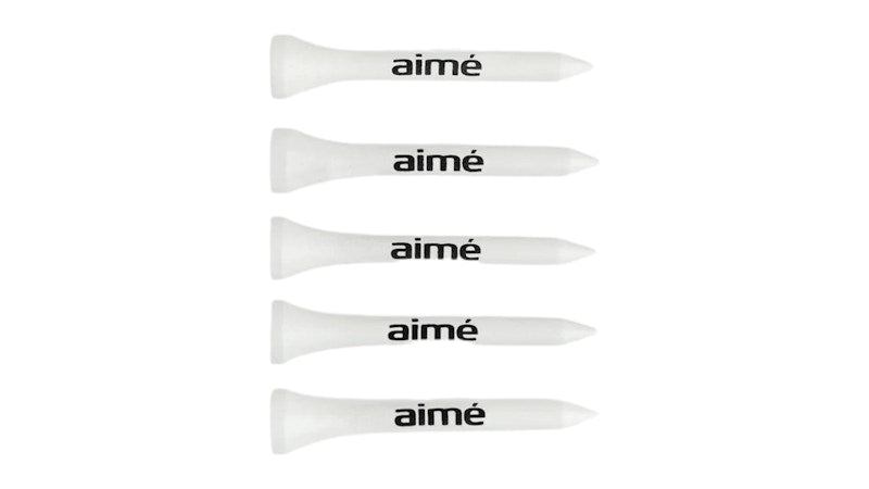 Aime Leon Dore Golf Tees (50 Pack) White