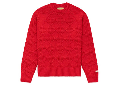 Aime Leon Dore Greek Fisherman Sweater Red