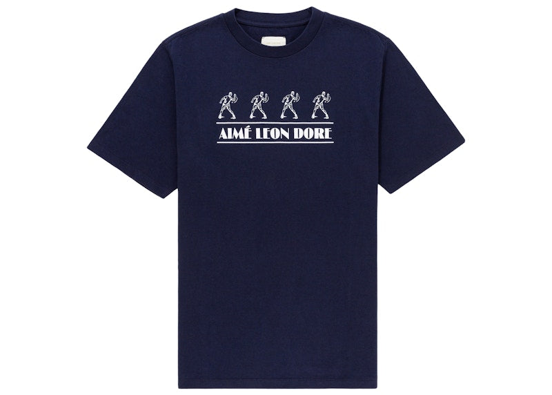 Aime Leon Dore Handball Graphic T-shirt Blue