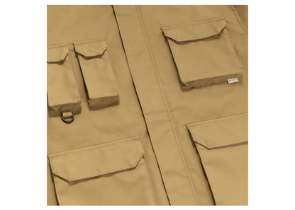 Aime Leon Dore Hooded Utility Jacket Tan