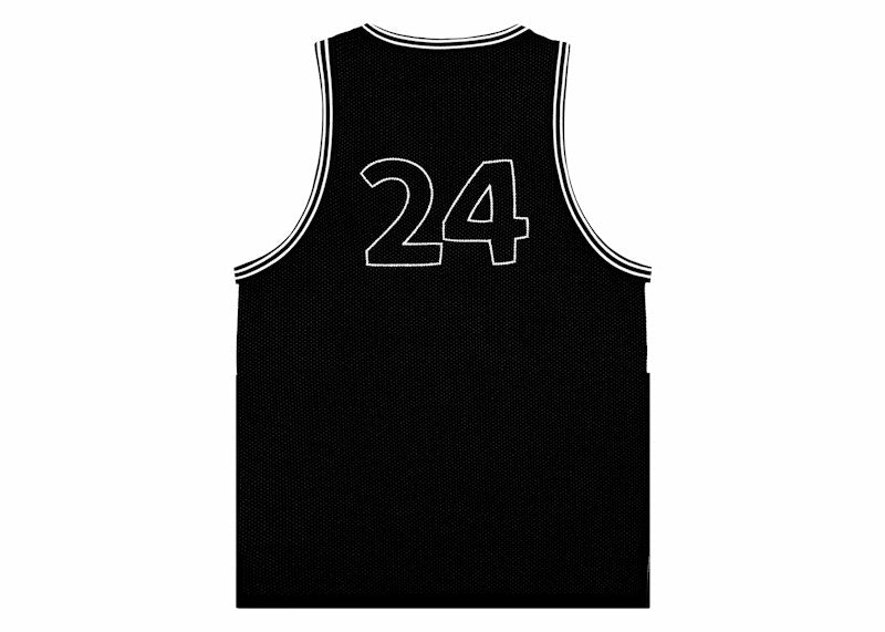 Aime Leon Dore Knit Basketball Jersey Black