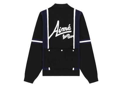 Aime Leon Dore Knit Long-Sleeve Cycling Jersey Black