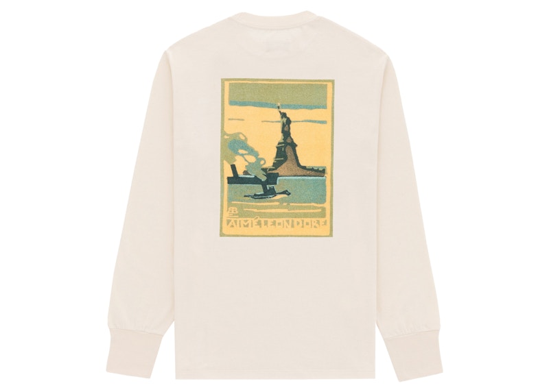Aime Leon Dore Liberty Graphic L/S Tee Cream