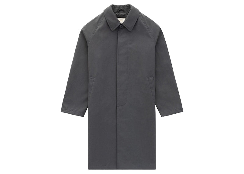 Aime Leon Dore Lightweight Topcoat Black