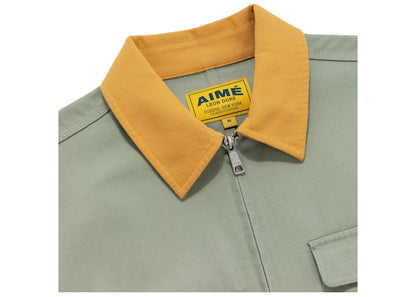 Aime Leon Dore Mechanic Jacket Green