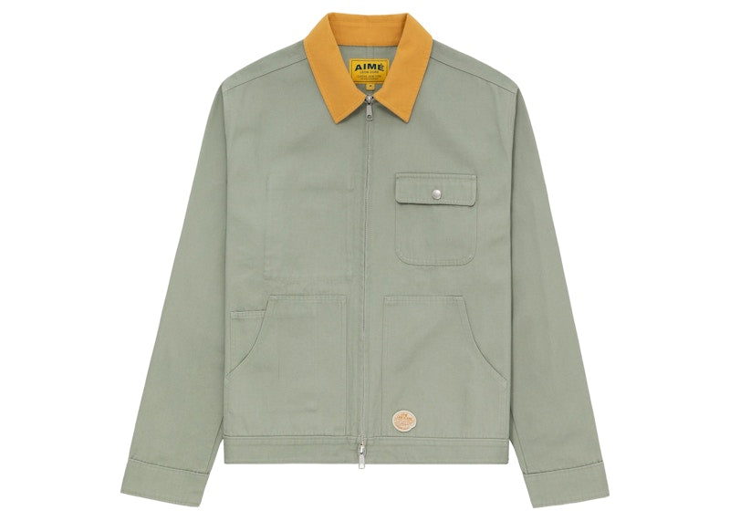 Aime Leon Dore Mechanic Jacket Green