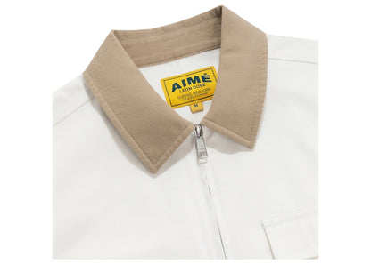 Aime Leon Dore Mechanic Jacket White