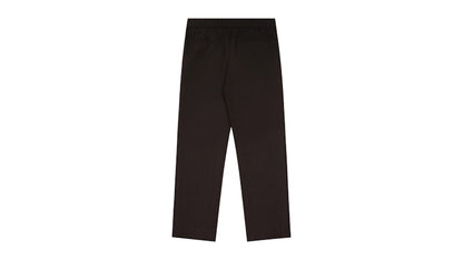 Aime Leon Dore Melange Wool Elasticated Waist Suit Trouser Brown