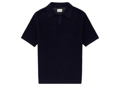 Aime Leon Dore Mesh Knit Polo (SS23) Navy