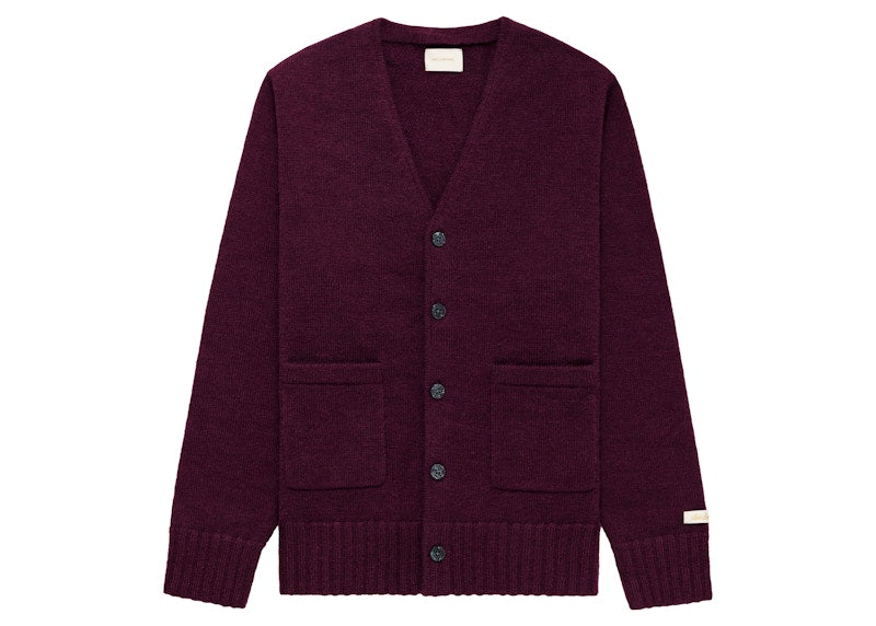 Aime Leon Dore Mohair Cardigan Purple