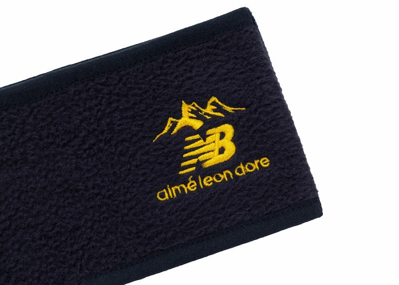 Aime Leon Dore New Balance Fleece Headband Navy