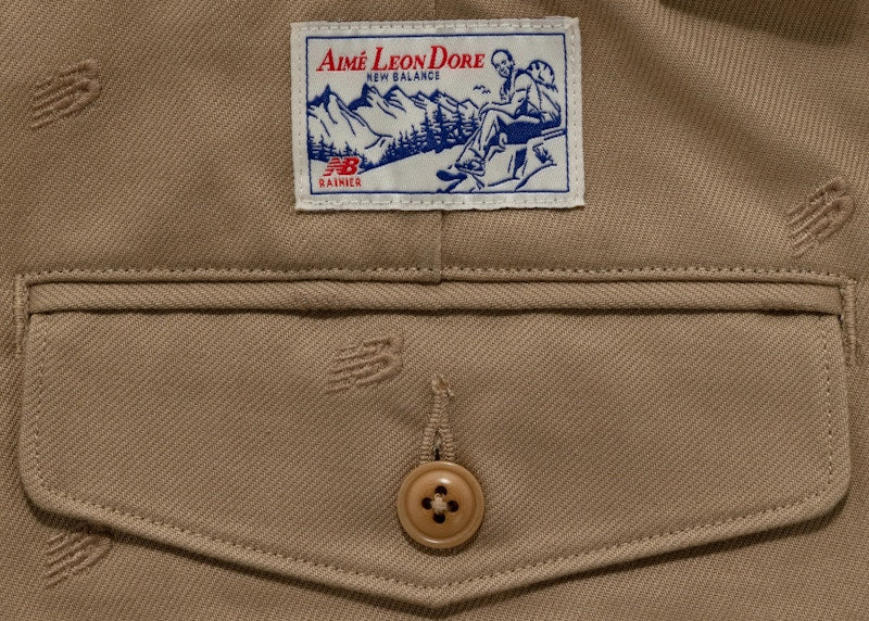 Aime Leon Dore New Balance Flying Logo Pant Brown