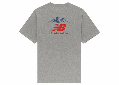Aime Leon Dore New Balance Graphic Logo Tee Grey