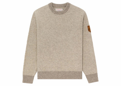 Aime Leon Dore New Balance Marled Crewneck Sweater Oatmeal