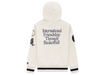 Aime Leon Dore x New Balance Varsity Hoodie Oatmeal