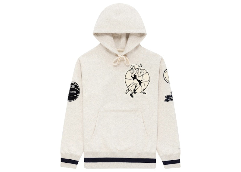 Aime Leon Dore x New Balance Varsity Hoodie Oatmeal