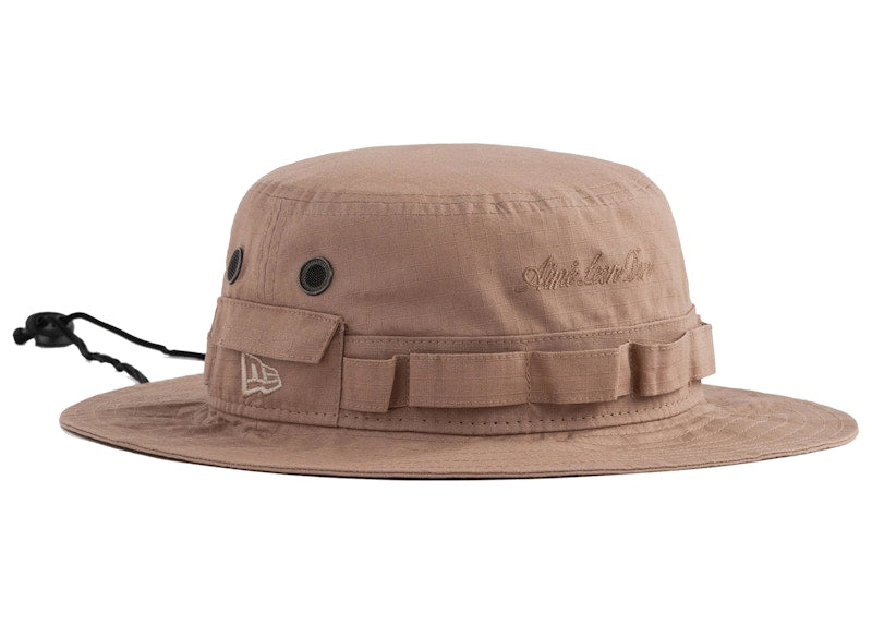 Aime Leon Dore New Era Mets Safari Bucket Hat Tan