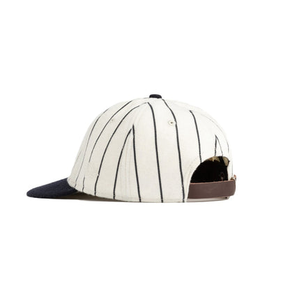 Aime Leon Dore New Era Wool Pinstripe Yankee Hat White/Navy