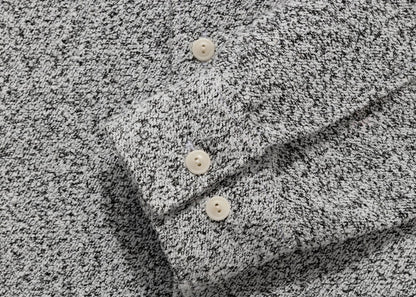 Aime Leon Dore Nubby Camp Collar Shirt Grey