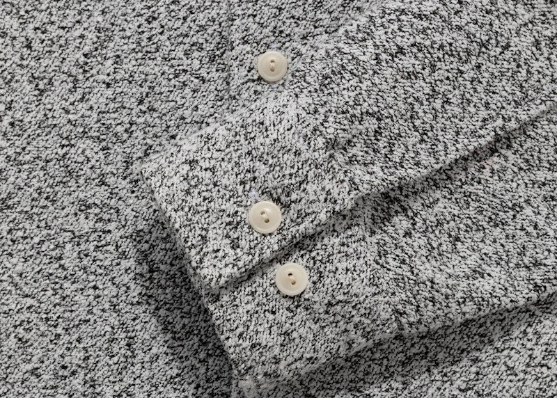 Aime Leon Dore Nubby Camp Collar Shirt Grey
