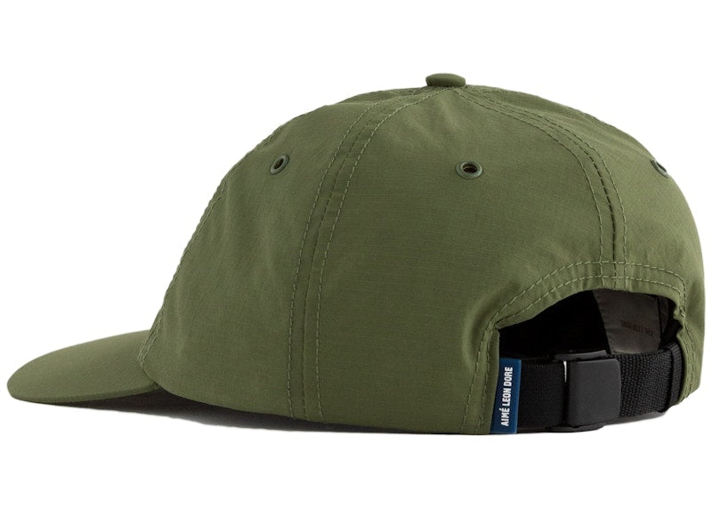 Aime Leon Dore Nylon Logo Hat Olive