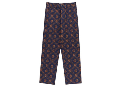 Aime Leon Dore Paisley Printed Trouser Navy